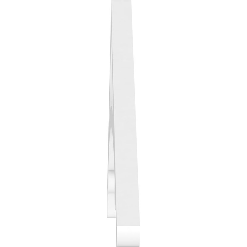Pignon en PVC de qualité architecturale Legacy, H 10,5 po x l 36 po x P 1 po, 7 / 12