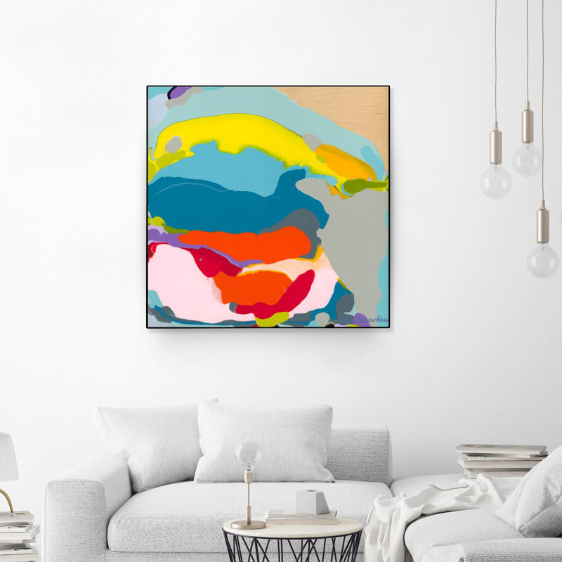 «Free Falling» par Claire Desjardins, reproduction sur toile flottante, H 20 po x l 20 po
