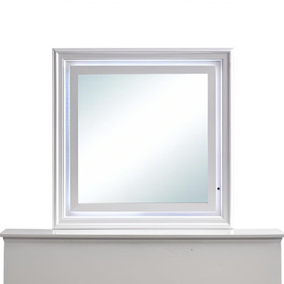 Verona  Mirror,  Pearl White