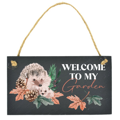 Luisella Stone Animals Garden Sign