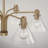 6 - Light Dimmable Modern Linear Chandelier-70886283