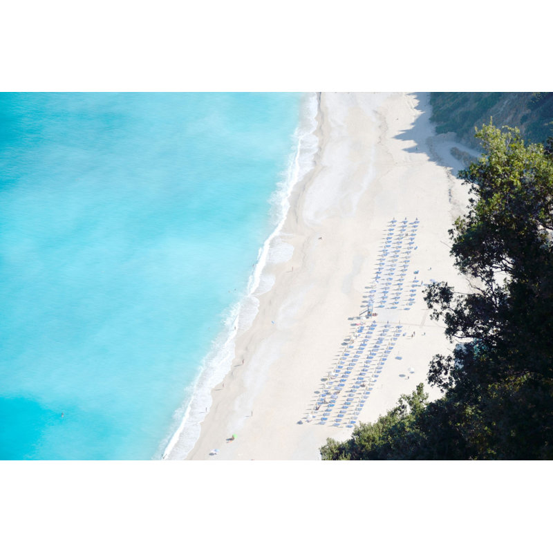 Reproduction de photo sur toile tendue "white sandy beach", H 30 po x l 45 po x P 1,5 po