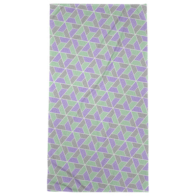 Serviette de bain trapézoïde