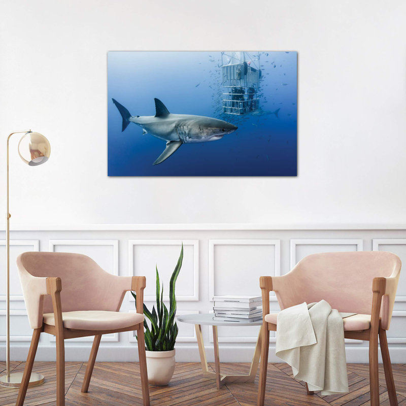 Animals in Cage 1 Piece Wrapped Canvas Wall Art, 101.6 cm H x 66.04 cm W x 1.91 cm D