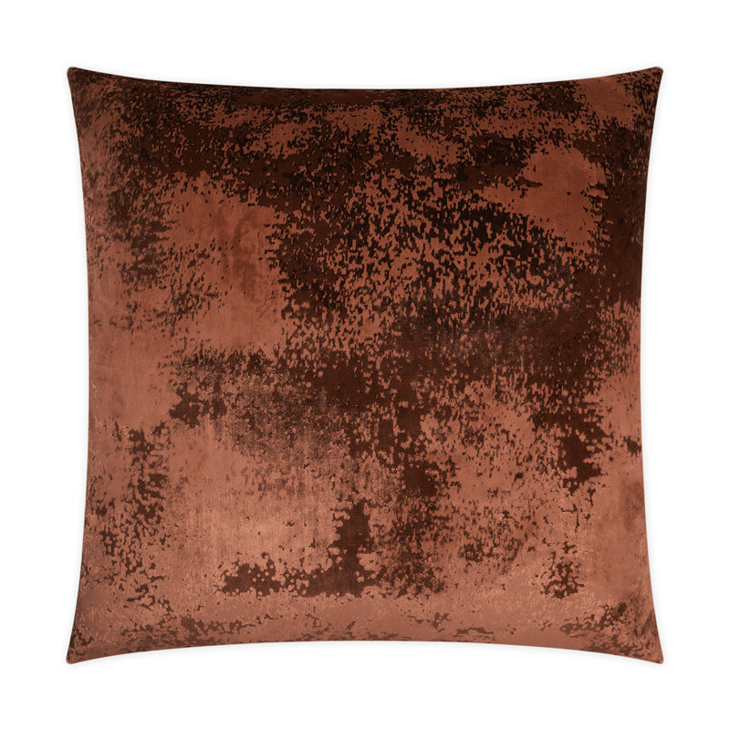 Grated Pillow Cover & Insert, Copper Coin, Square 24"
