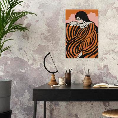 Esmeralda, art contemporain abstrait, impression murale