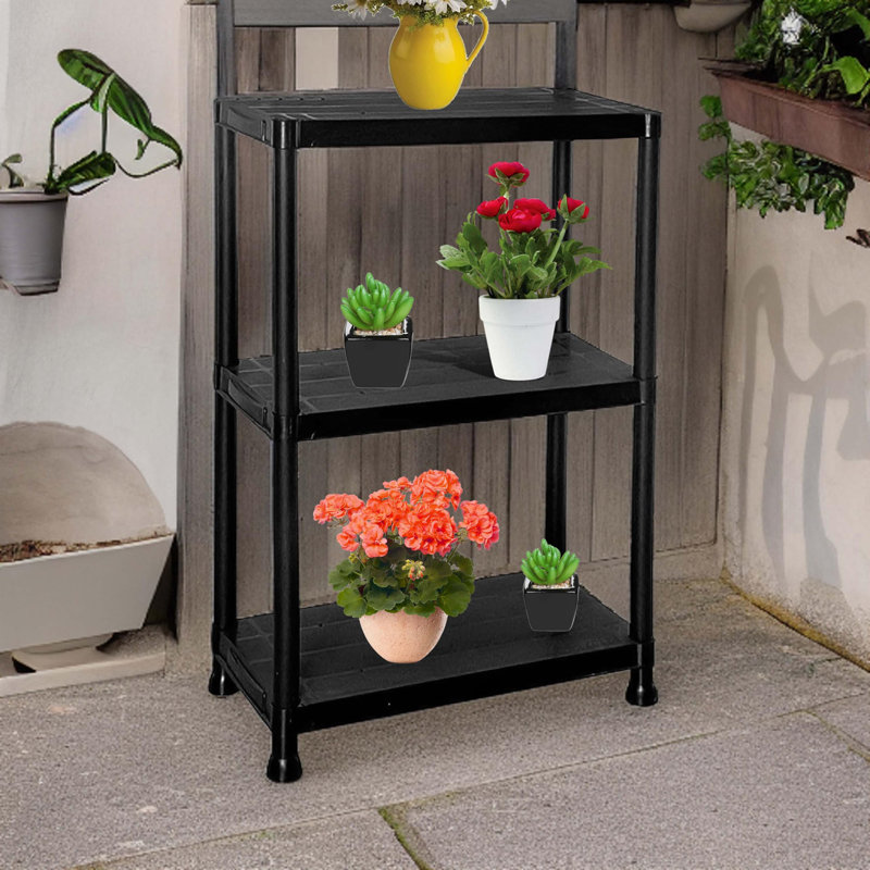 60cm W Plastic Shelving Unit