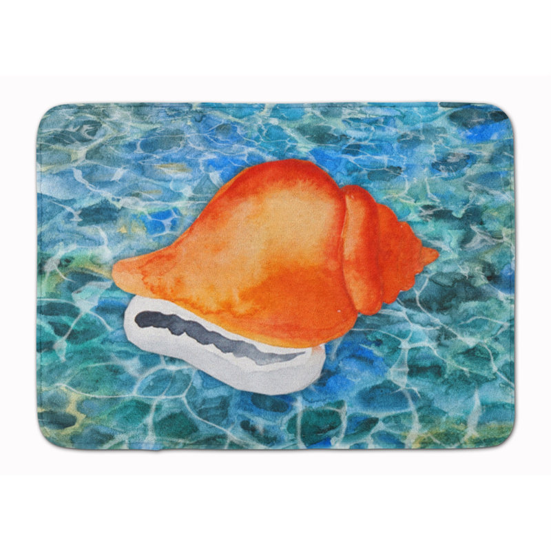 Newland Memory Foam Non-Slip Bath Rug