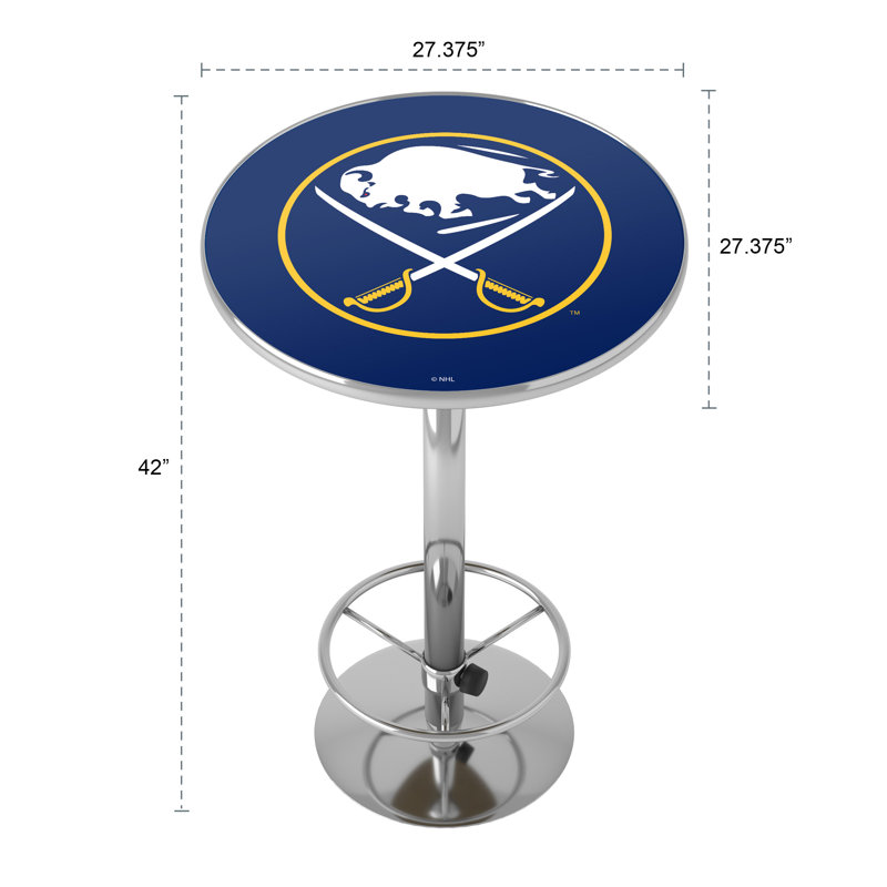Table de bar avec repose-pieds Buffalo Sabres