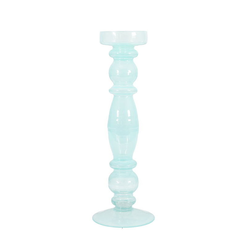 Glass Tabletop Candlestick