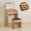 Quincey Dressing Table with Mirror-31168030
