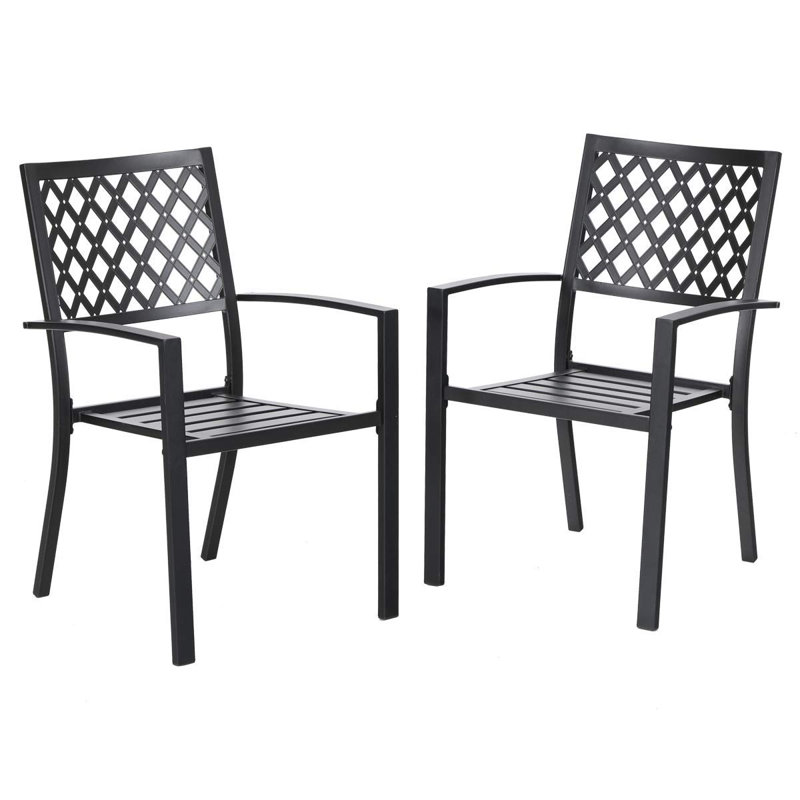Stacking Patio Dining Armchair