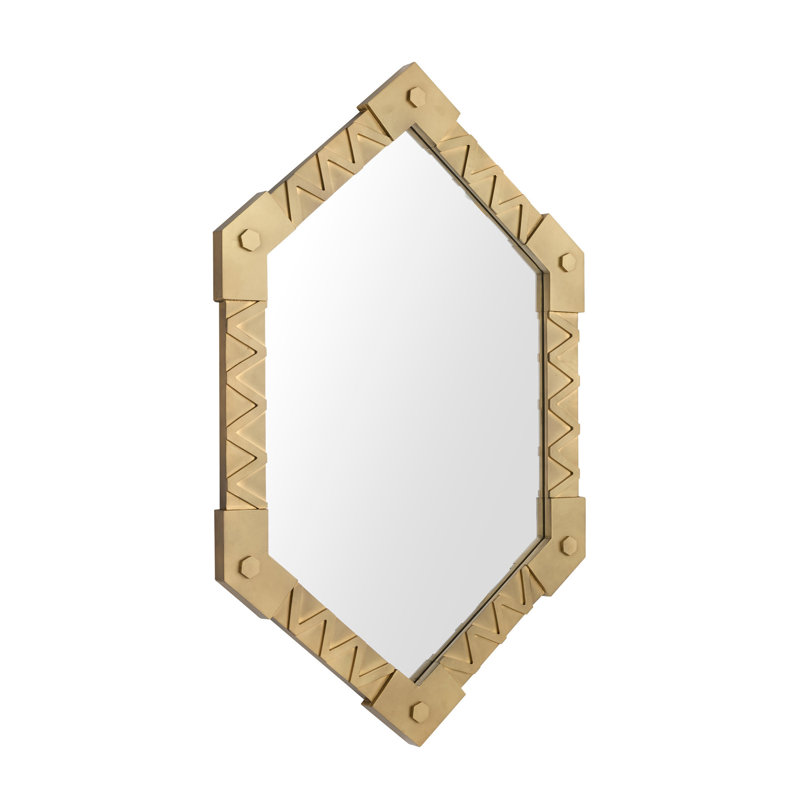 Holt Hexagon Iron Mirror