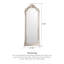 Miroir de plancher européen-944012981