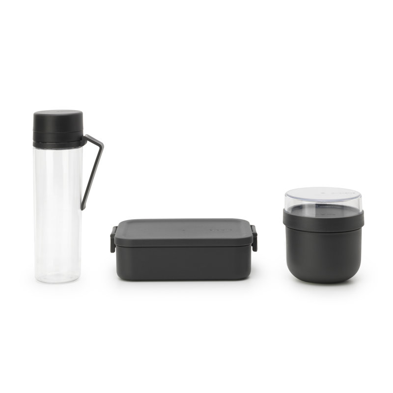 Brabantia Make & Take Breakfast And Lunch Set, 3 Pieces