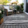 Machine Washable Indoor/Outdoor Cicel ACN1191 Charcoal Rug