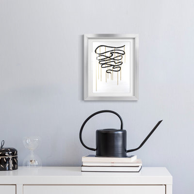 Weeping Ribbon I -Framed Print