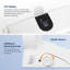 Electronic Smart Bidet Seat With Warm Air Drying, Heated Seat With Remote Control, Self-cleaning