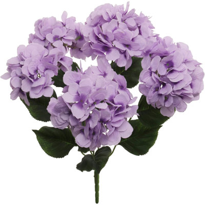 Arrangement floral lilas artificiel