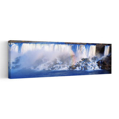 Chutes du Niagara, Canada, paysage contemporain abstrait, art mural