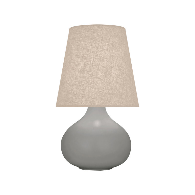 June Accent Lamp, Buff, 30.75" H x 15.75" W x 15.75" D, Matte Smokey Taupe