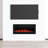 Shipman Recessed Wall Mounted Electric Fireplace Insert-1594971922