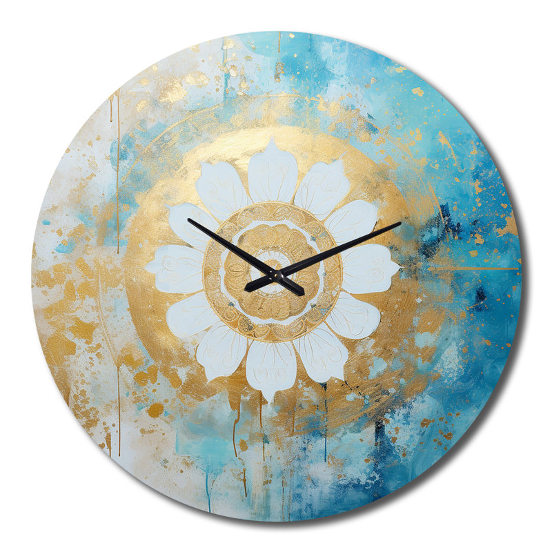 Horloge murale Divine Mandala, Grand