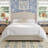 Allis Upholstered Wingback Bed-858840985-863512940