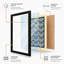 Lattice Geometric - Framed Print-447049992-447049998