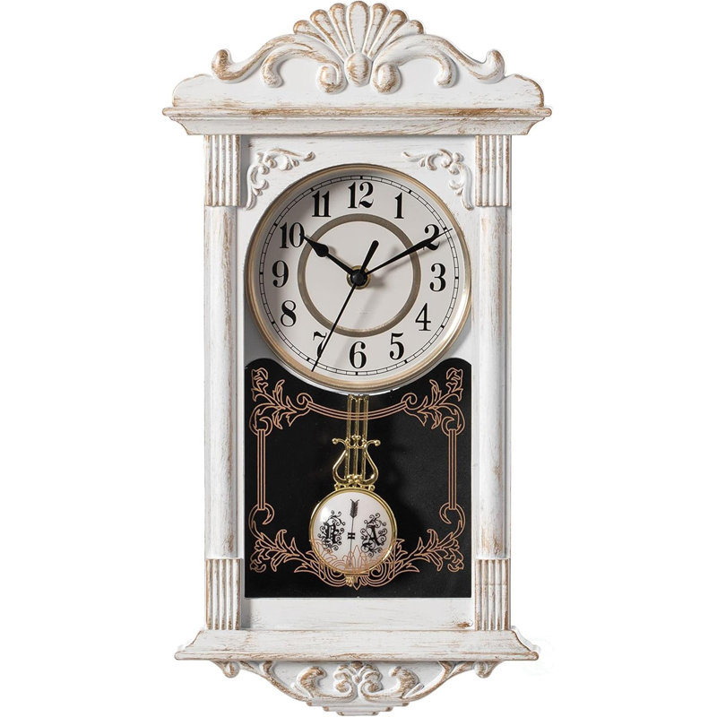 Horloge murale style horloge rétro
