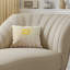 Chaise longue de détente moderne en similicuir