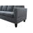 Velvet L-Shaped Sectional Left Hand Facing-97429998