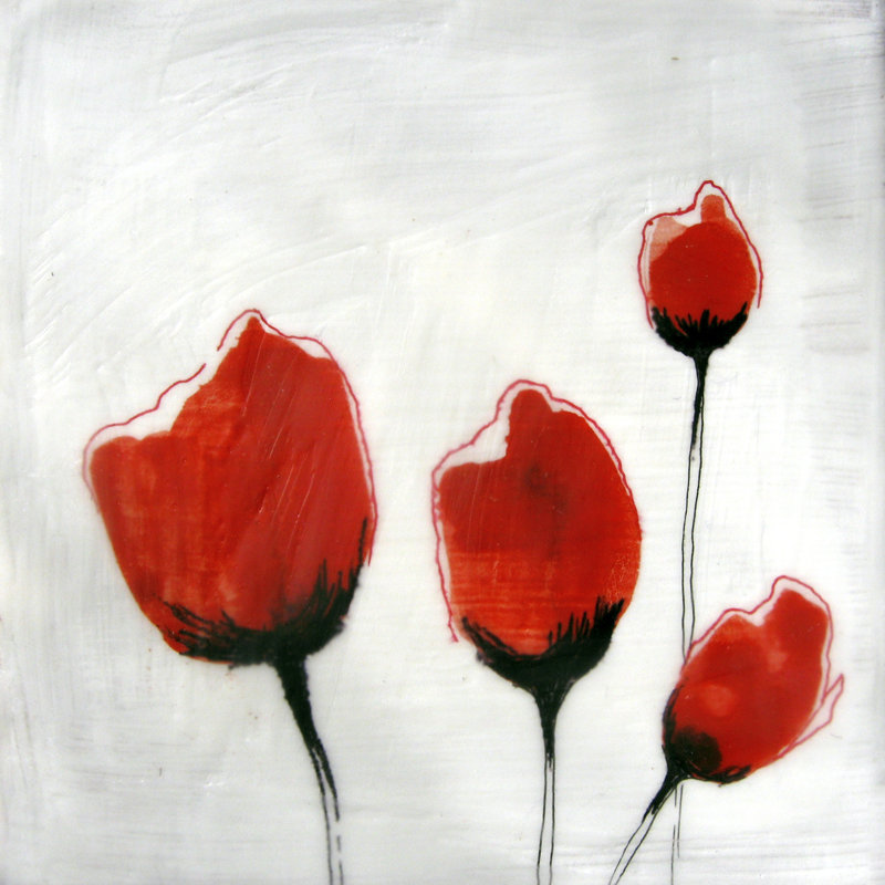 Drops V by Open Journey - Wrapped Canvas Painting, 30cm H x 30cm W x 3.8cm D
