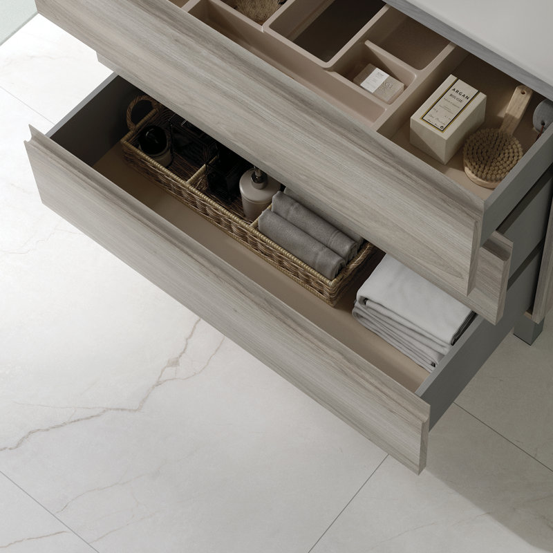 Costa 36'' Single Bathroom Vanity Base Only, Pine