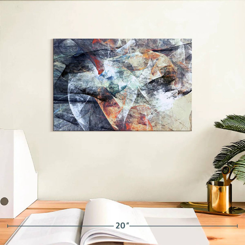Avery Abstract Layered Lines, 8" H x 12" W
