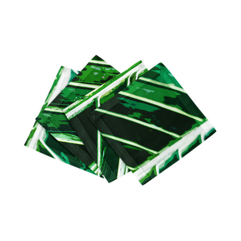 Square Napkins, Green 