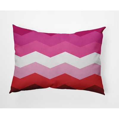 Chevron Reversible Throw Pillow