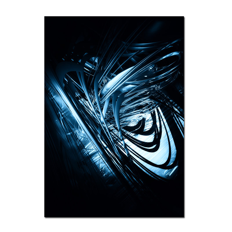 Galaxy Print, 16" H x 20" W x 1" D, Acrylic