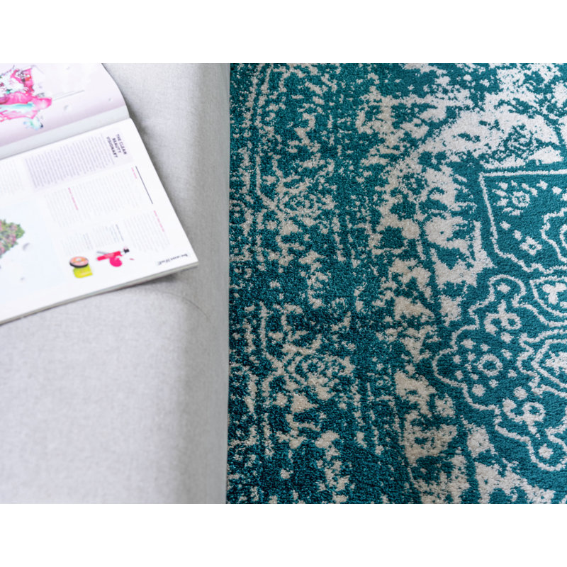 Madline Oriental Indoor Rug, Square 5'3"