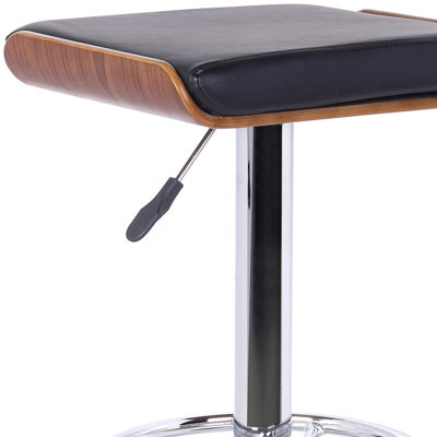 Tabouret de bar 26 po en similicuir chromé