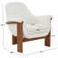 Fauteuil d'appoint Sylvana Boucle