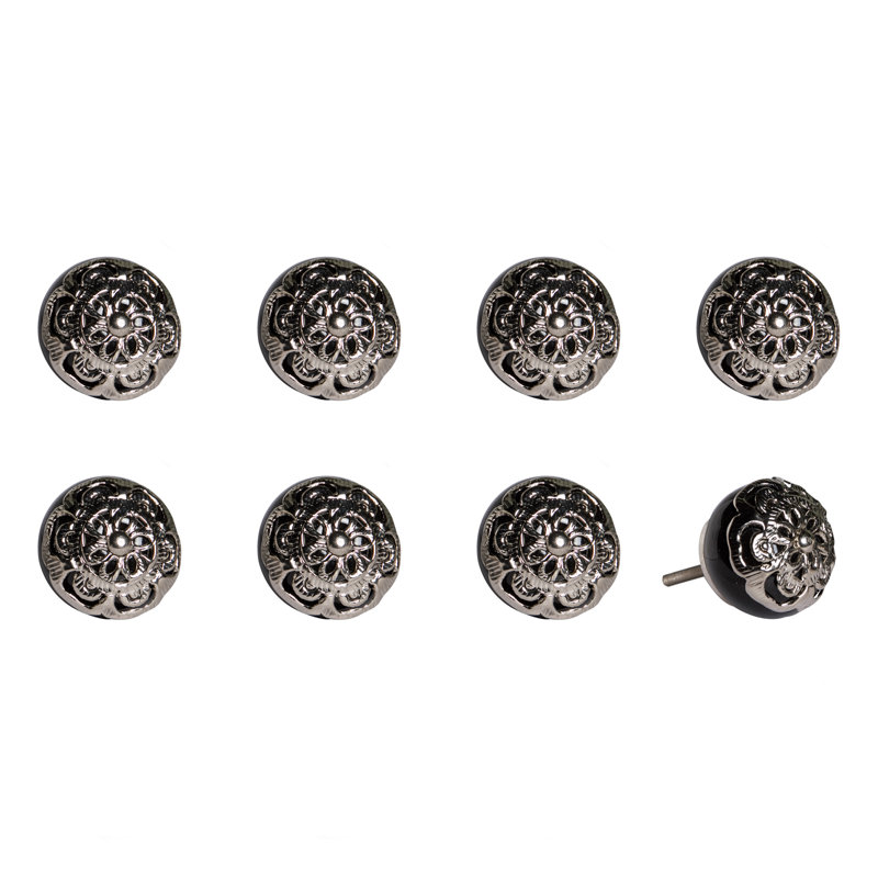 Hand Painted Mushroom Knob Multipack