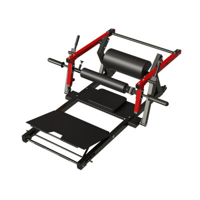 Mikolo Hip Thrust Machine, 800 lb Capacity, Plate-Loaded Resistance And Adjustable Pads For Home Gym
