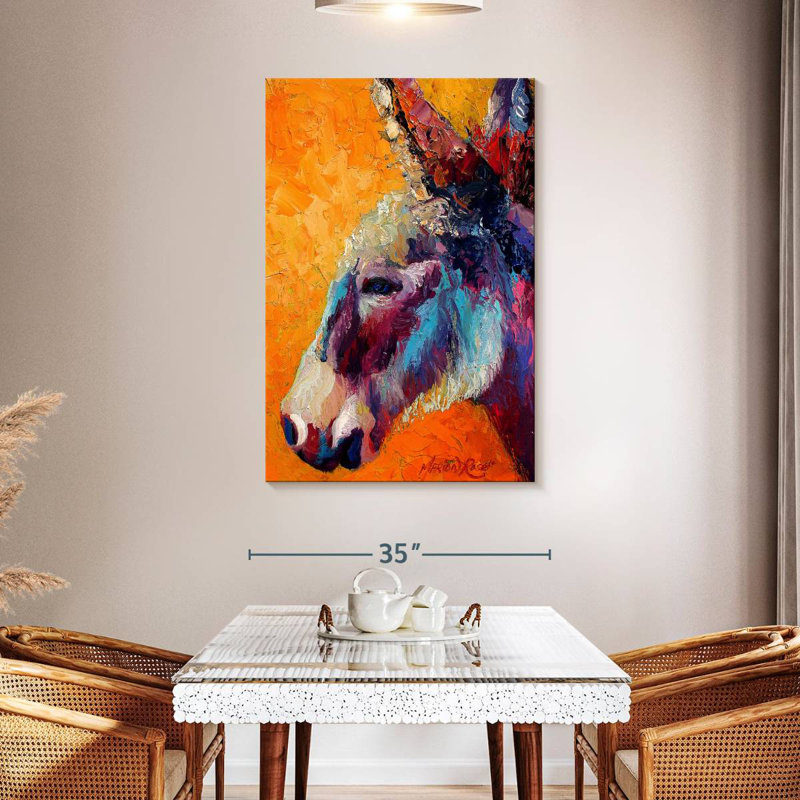 Brampt Burro 1 II, 48" H x 32" W