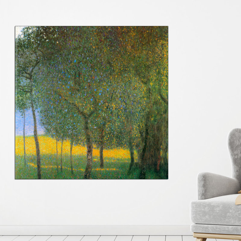 Gustav Klimt - Wrapped Canvas Painting, 100cm H x 100cm W x 1.8cm D