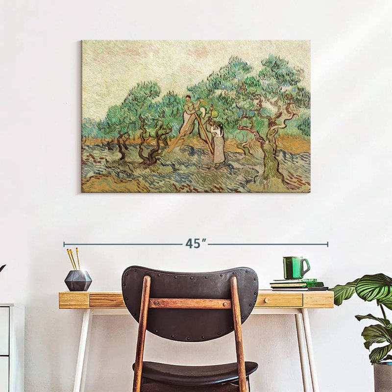Senne The Olive Orchard, 26" H x 39" W
