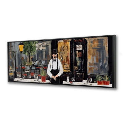 The Cabaret - Street Scenery Living Room, décor de toile encadrée