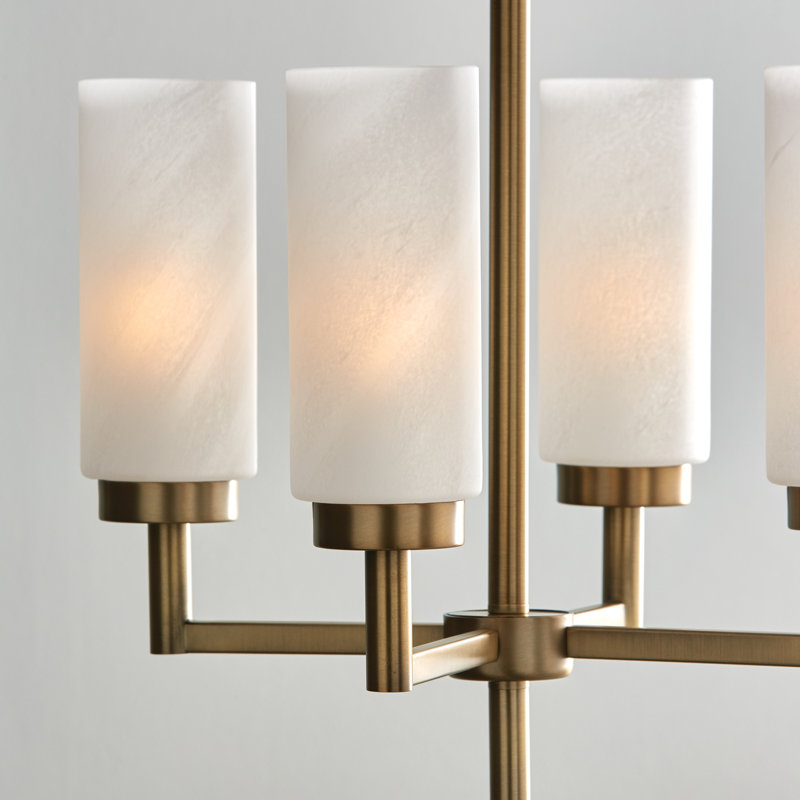 Luminaire suspendu pour îlot de cuisine 4 lumières Alyssa