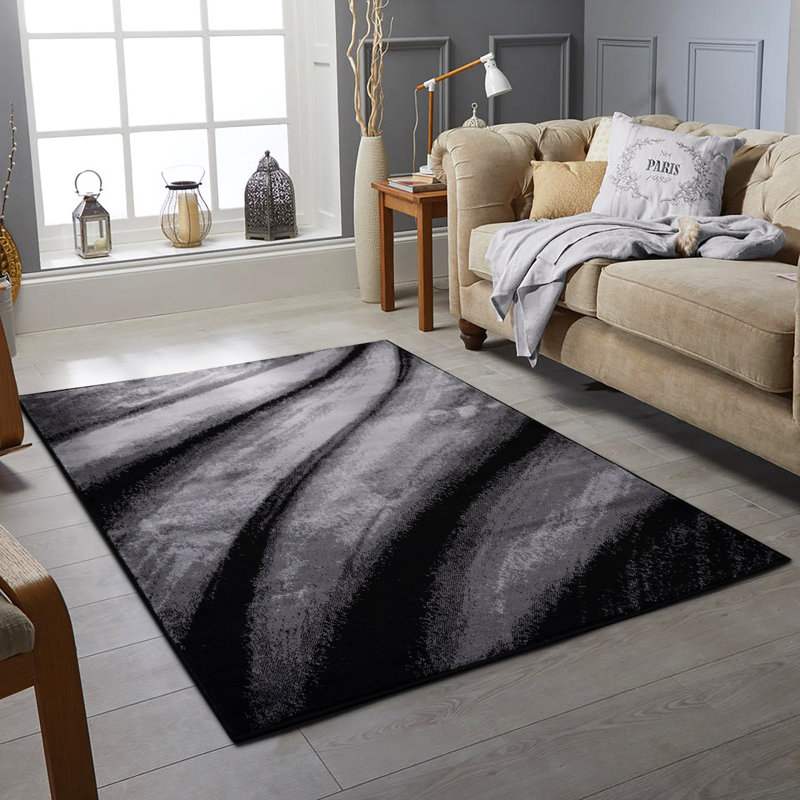 Cassietta Abstract Area Rug, Rectangle 120 x 170cm