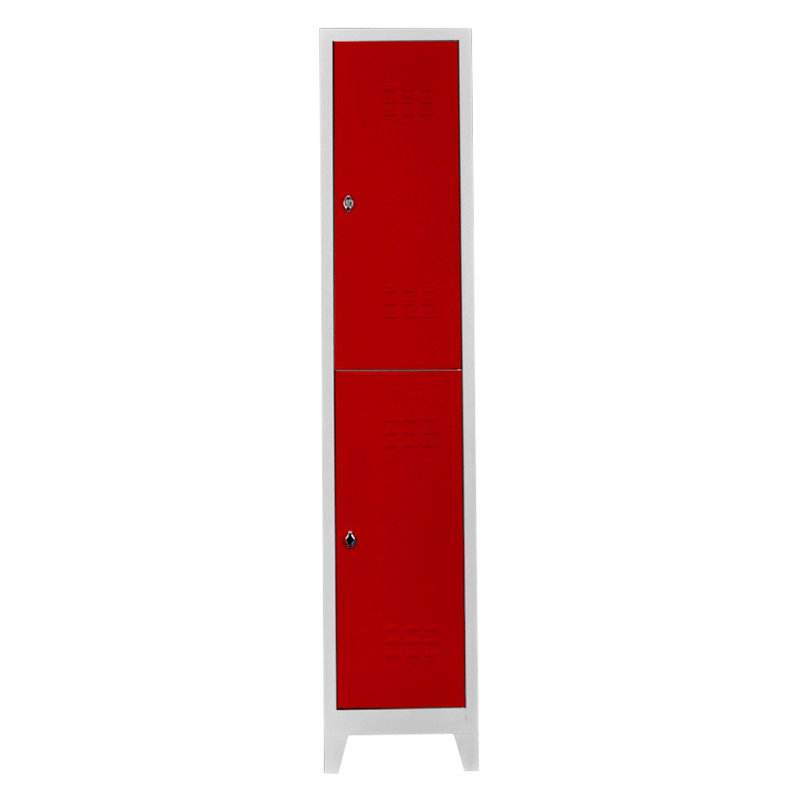 Armoire de rangement Locker, H 78,7 po x l 16,1 po x P 15,7 po, Rouge
